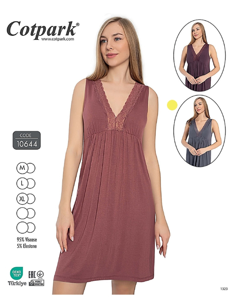 Ночная сорочка 10644 grey