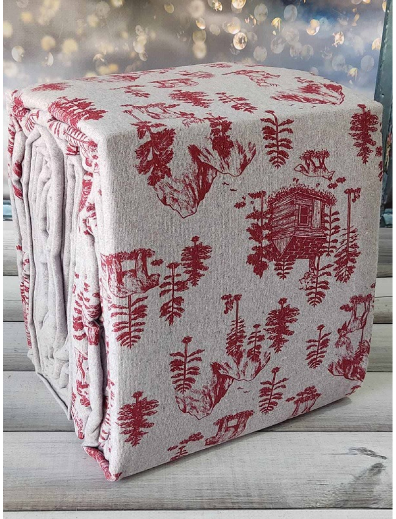 41849 фланелева постіль, євро розмір. Cotton collection Туреччина