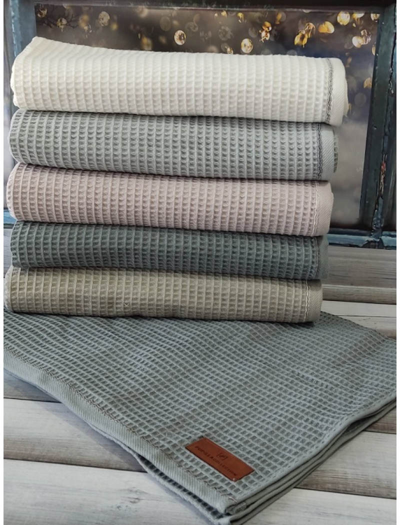 Menhattan вафельні рушники 50х90см., 6 шт/уп. Pupilla Туреччина.