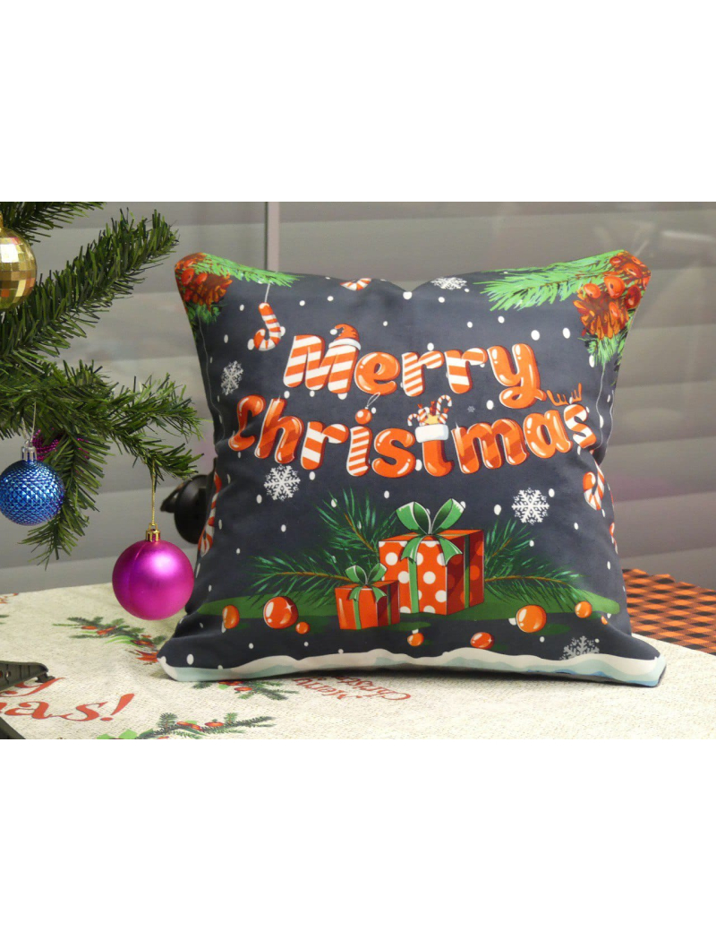 Новорічні наволочки 45х45см. Dijital принт. Туреччина.