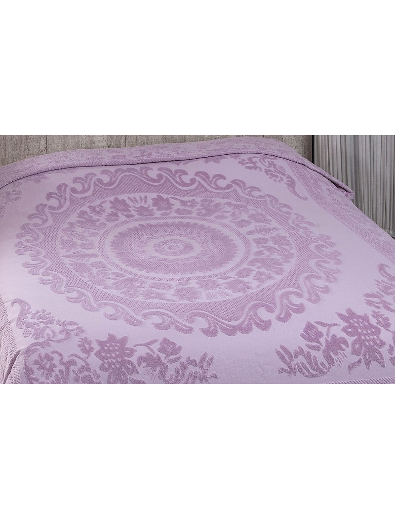 Odessa lila велюрове простирадло 200х220см. Brlizza Туреччина