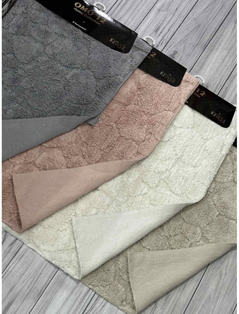 Tas krem. Килимки в ванну кімнату 2в1. Omo home Туреччина