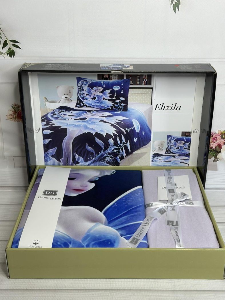 Ehzila дитяча полуторна постільна білизна. Ранфорс. Romeo home Туреччина.