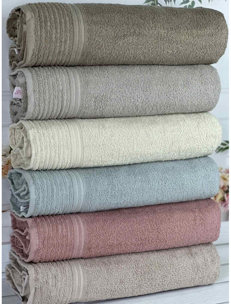 Atlas Durul махрові рушники 50х90см., 6 шт/уп. Туреччина