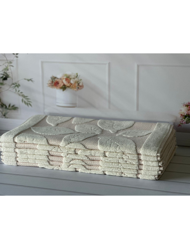 Erva krem рушники під ноги 50х70см. Махра. Mame Туреччина