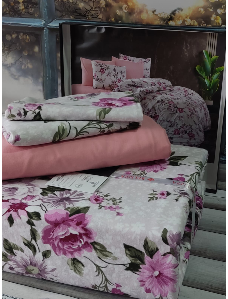 Lavra фланелева постіль. Полуторний розмір. Belizza Туреччина.