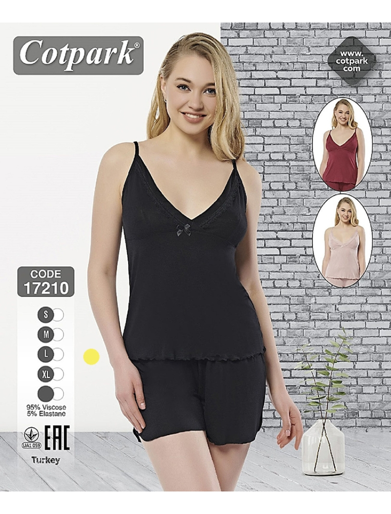 Пижама женская 17210 black