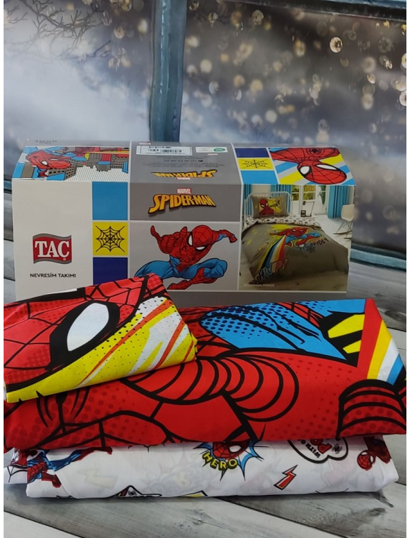 Spiderman полуторная детская постель. Ронфорс. TAC Турция.