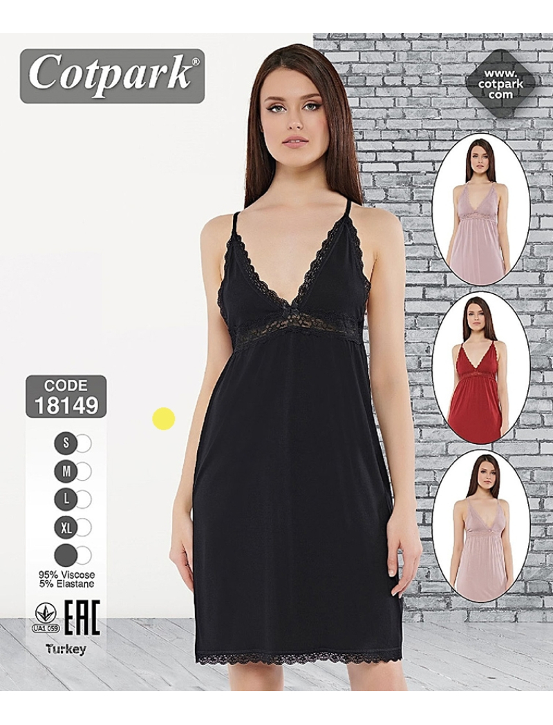 Ночная сорочка 18149 black