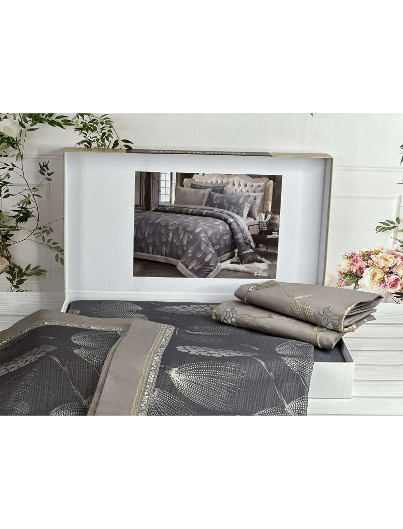 T-1029 жаккардова постіль. Євро розмір. Word of dream.