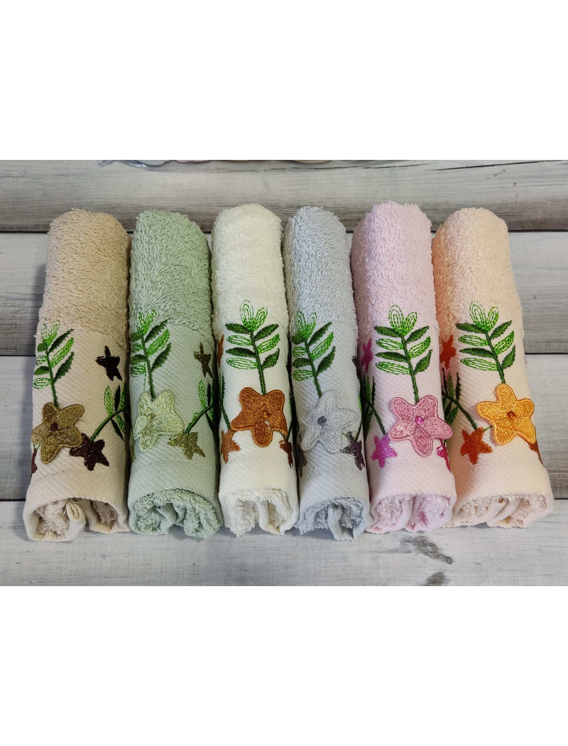 Mame Sakura 30х50см., 6 шт/уп. кухонні махрові рушники.