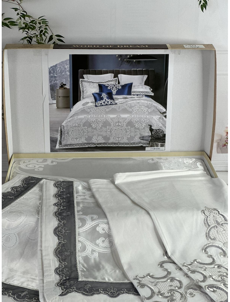 FSM406 жаккардова постіль. Євро розмір. Word of dream.