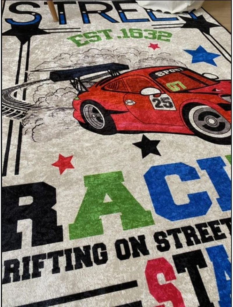 Racing 140х190см. Килимки в дитячу кімнату. Туреччина.