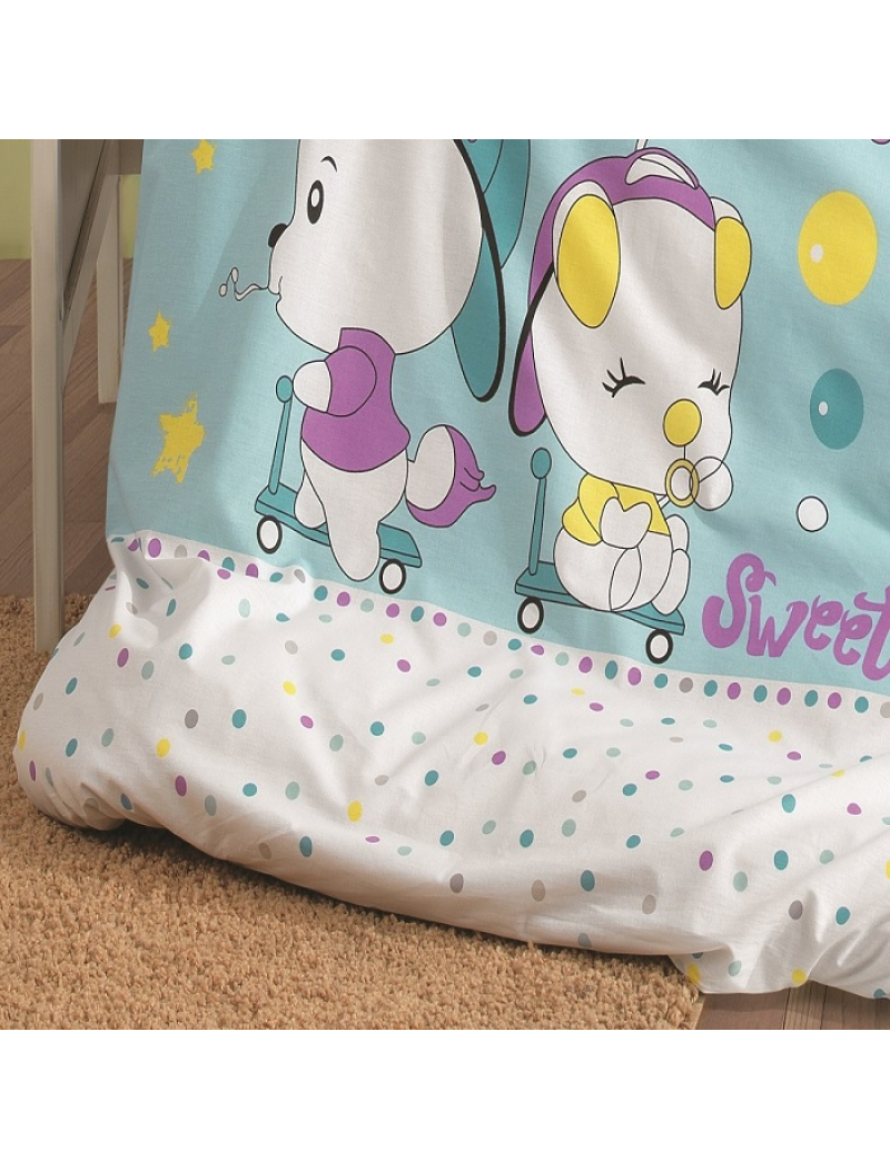 Baby sweet постільна білизна в ліжечко. Ранфорс. Belizza Туреччина.