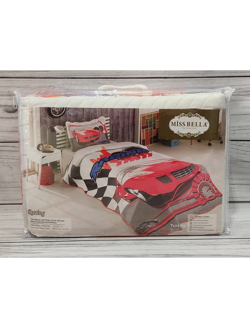 Racing полуторне покривало з наволочкой. Miss Bella Туреччина.