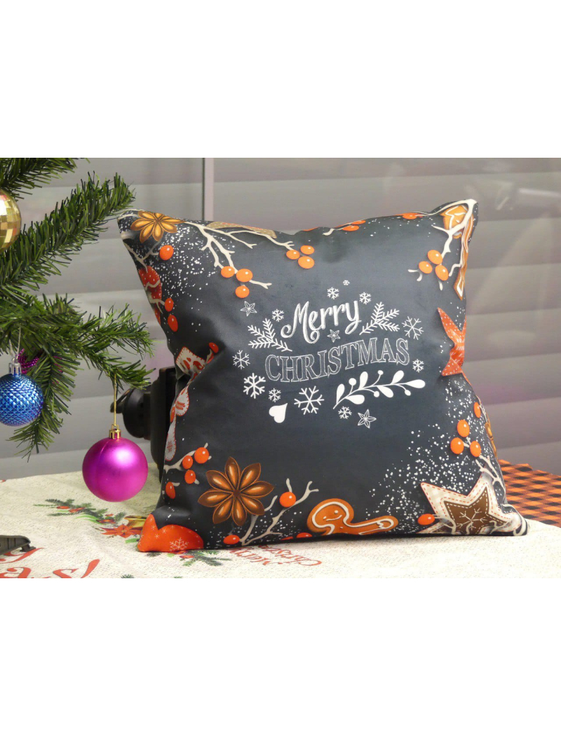 Новорічні наволочки 45х45см. Dijital принт. Туреччина.