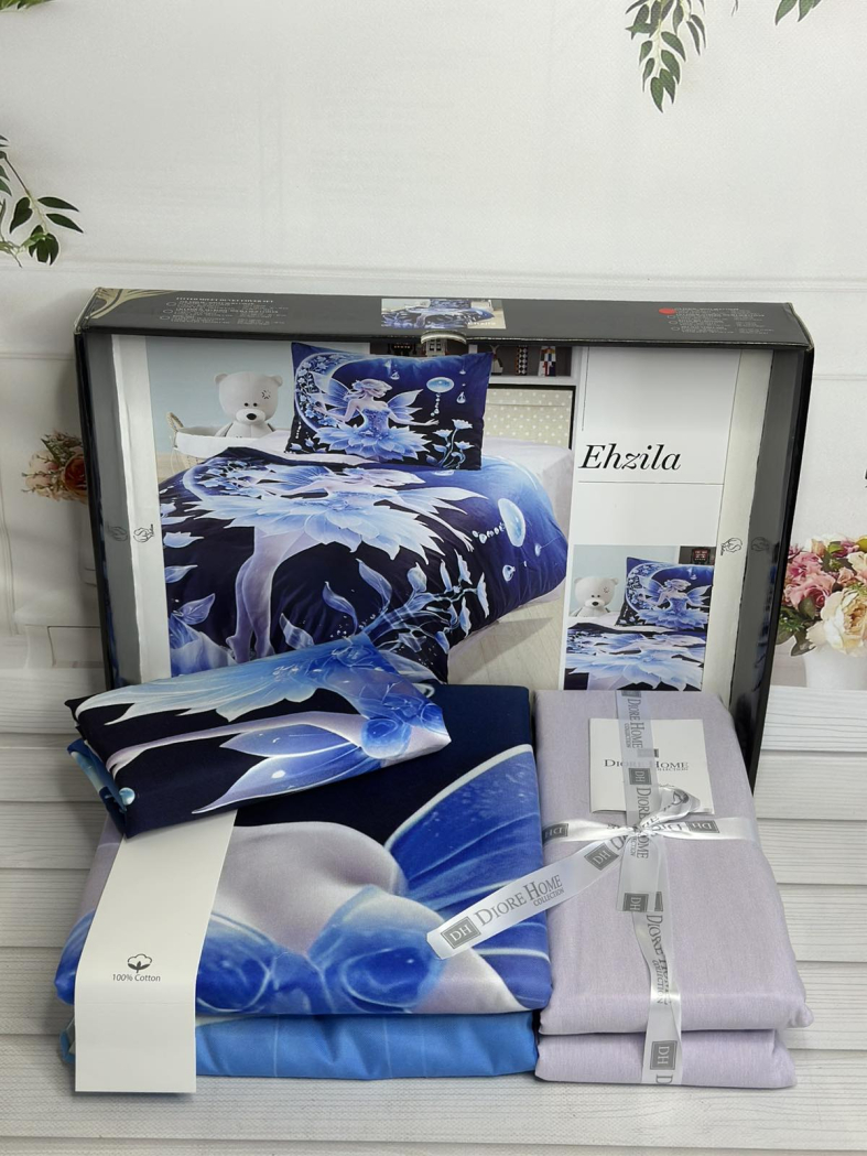 Ehzila дитяча полуторна постільна білизна. Ранфорс. Romeo home Туреччина.