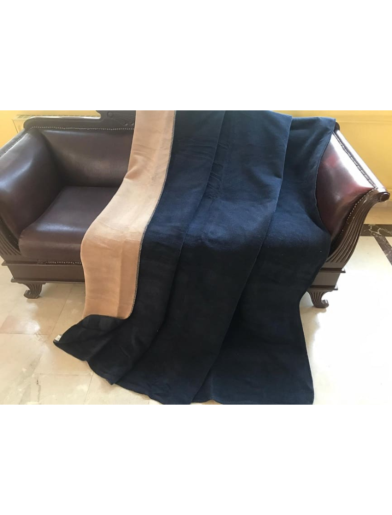 Lacivert bej 200х220см. Плед. Туреччина Belizza