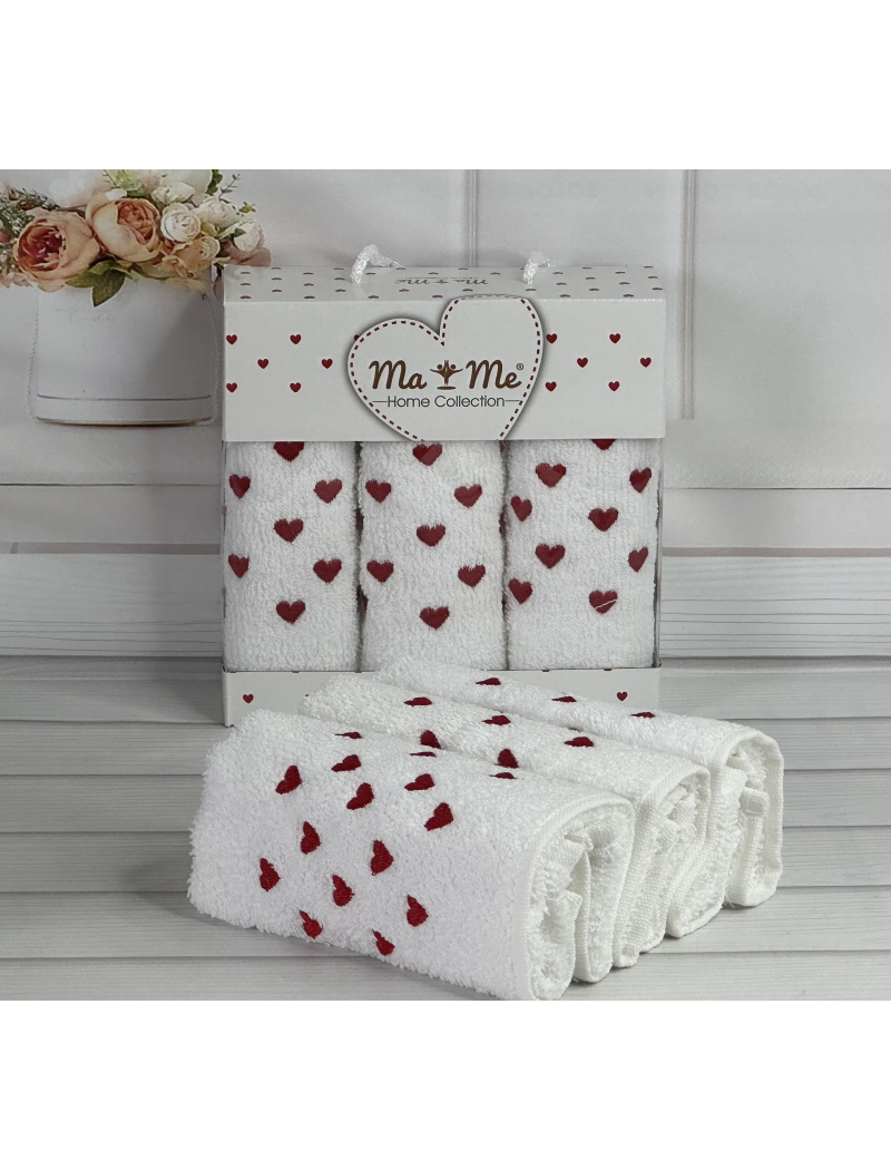 Mame Heart 3в1 кухонні рушники 30х50см.