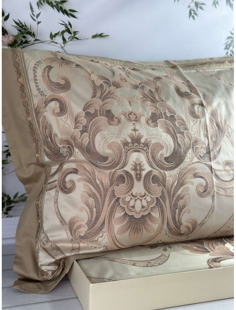 NO.64 жаккардова постіль. Євро розмір. Word of dream.