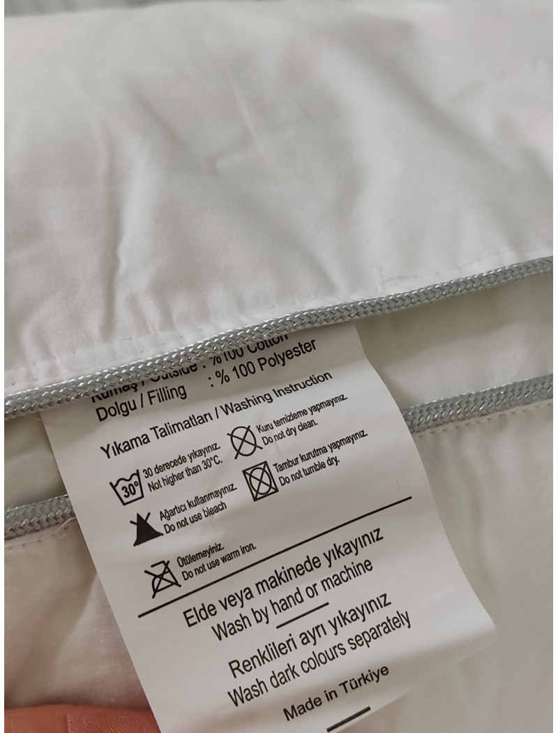 Bio cotton Silikon подушка 50х70см.