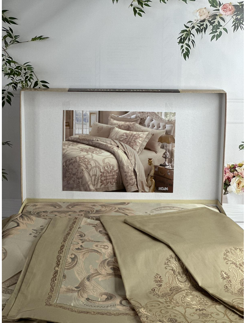 NO.64 жаккардова постіль. Євро розмір. Word of dream.