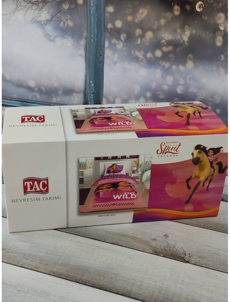 Spirit stay wild полуторна дитяча постіль. Ранфорс. TAC Туреччина.