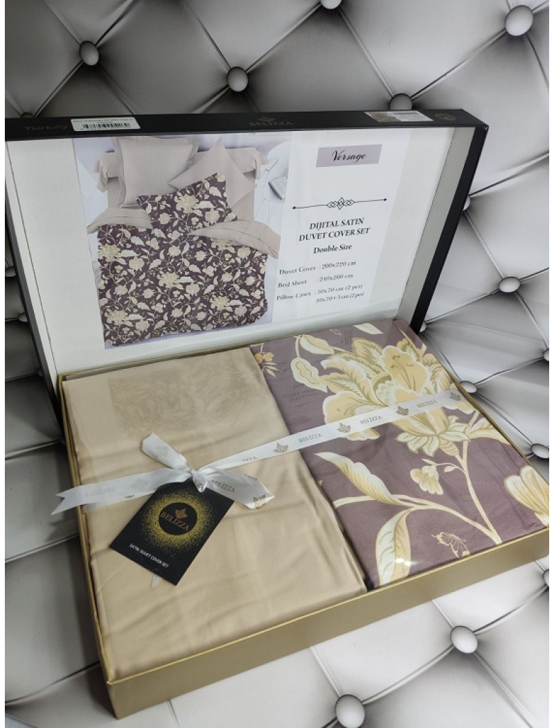 Versace сатинова постільна білизна. Євро розмір. Dijital Belizza Туреччина.