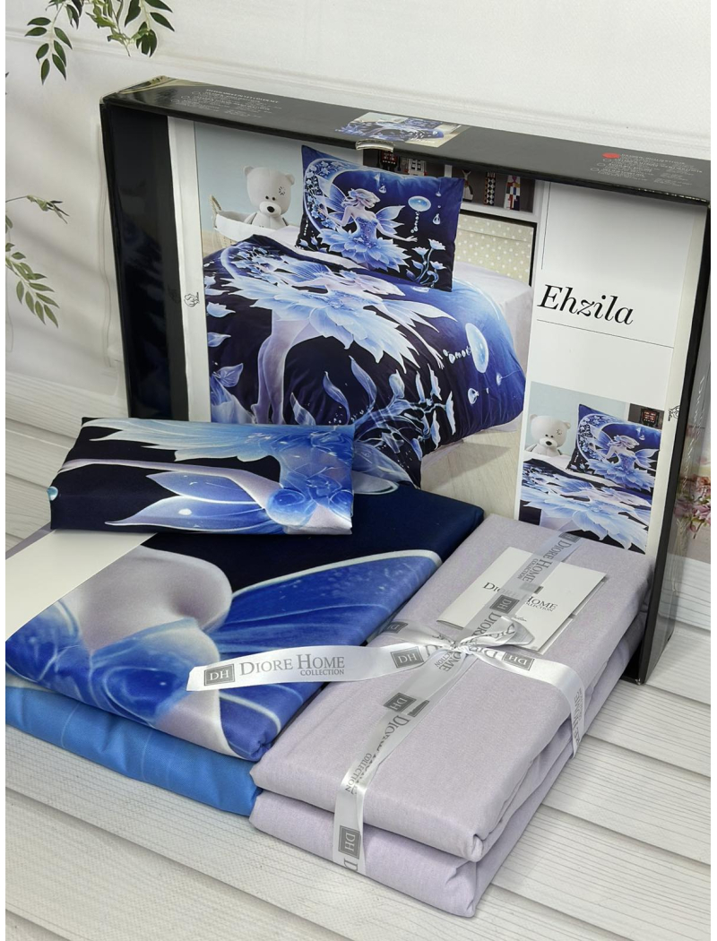 Ehzila дитяча полуторна постільна білизна. Ранфорс. Romeo home Туреччина.