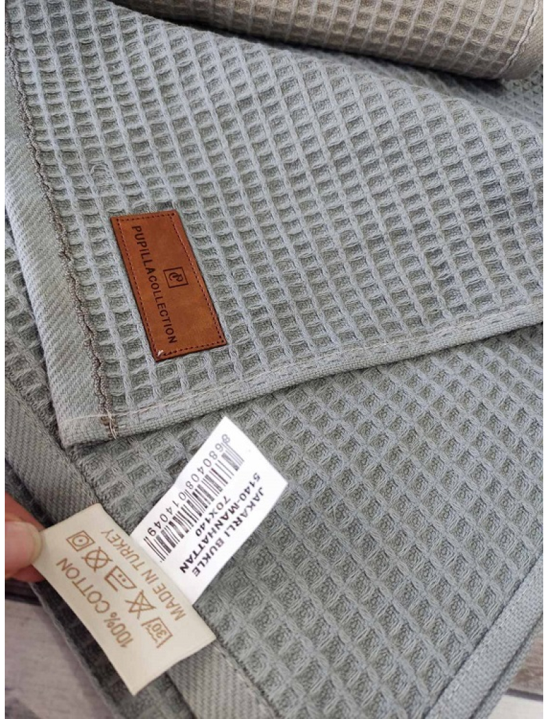 Menhattan вафельні рушники 70х140см., 6 шт/уп. Pupilla Туреччина.