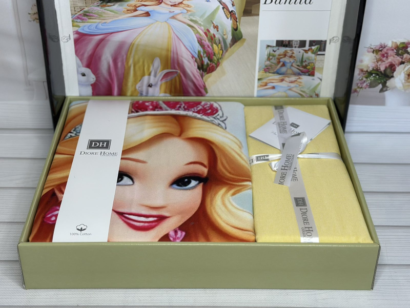 Bunita дитяча полуторна постільна білизна. Ранфорс. Romeo home Туреччина.