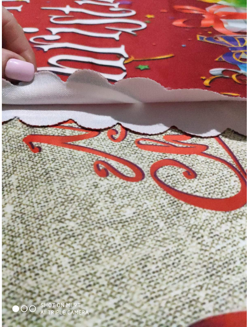 СТ.Новорічна дорожка 134х37см. Поліестер. Туреччина.