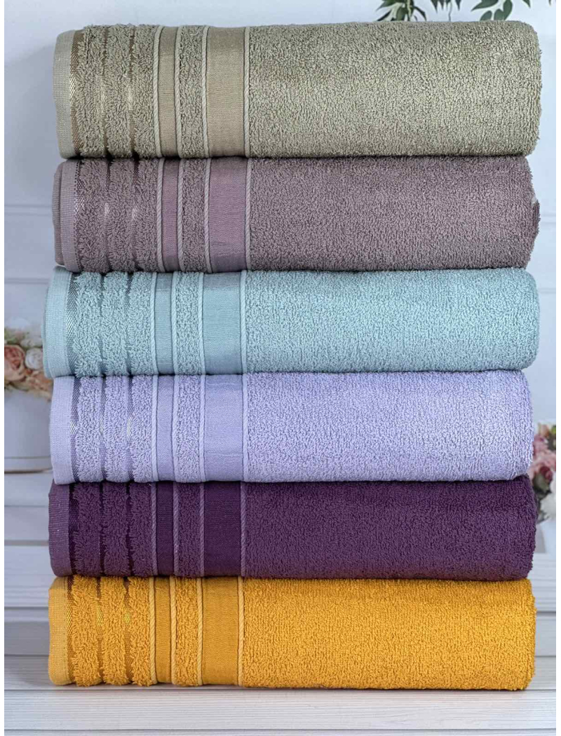 Beck Durul махрові рушники 50х90см., 6 шт/уп. Туреччина