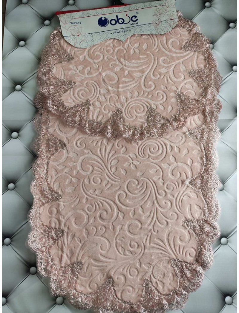 Purda Килимки з гіпюром. 2 штуки. Estima Туреччина.