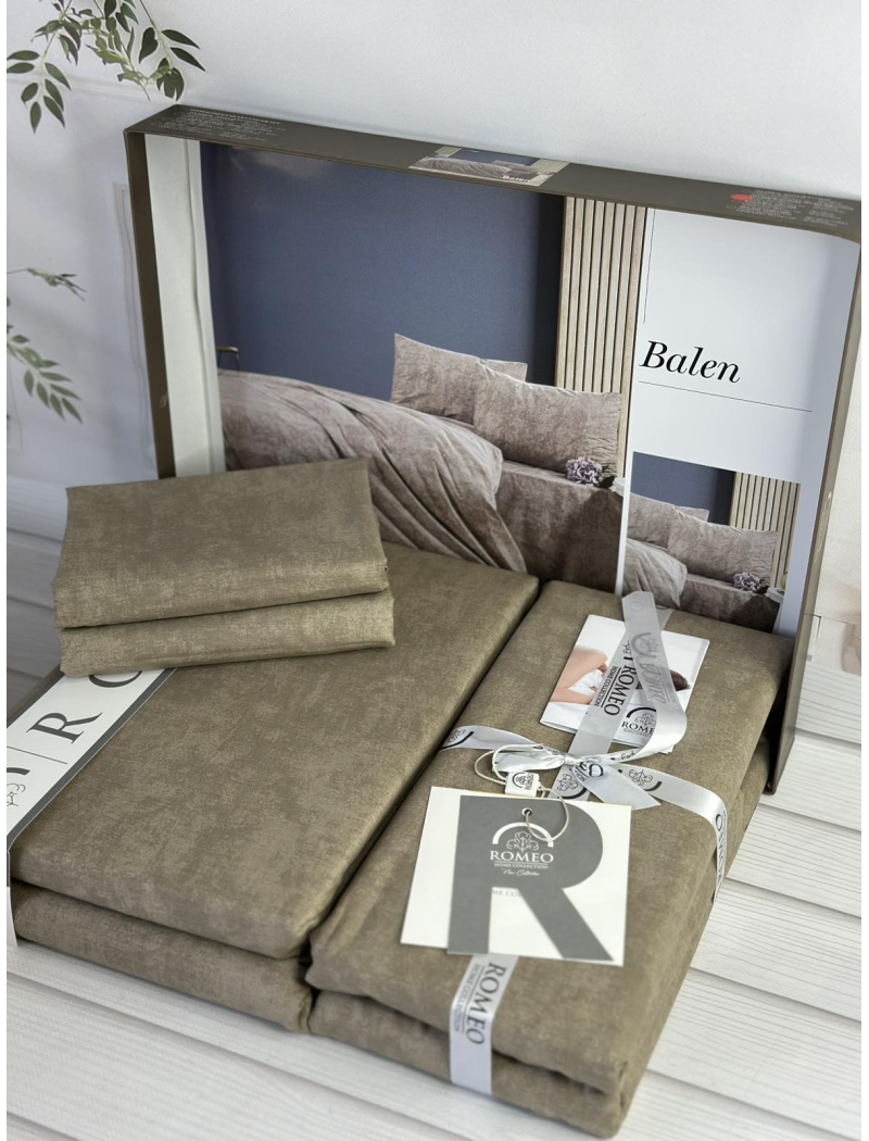 Poplin Balen постіль з поплин. Євро розмір. Romeo home Туреччина.