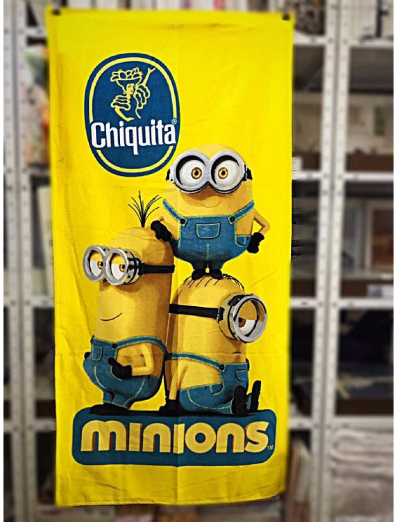 Пляжное полотенце Minions sari 75х150см. Турция.
