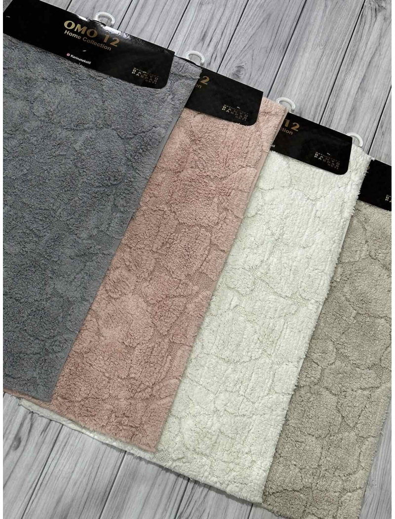 Tas krem. Килимки в ванну кімнату 2в1. Omo home Туреччина