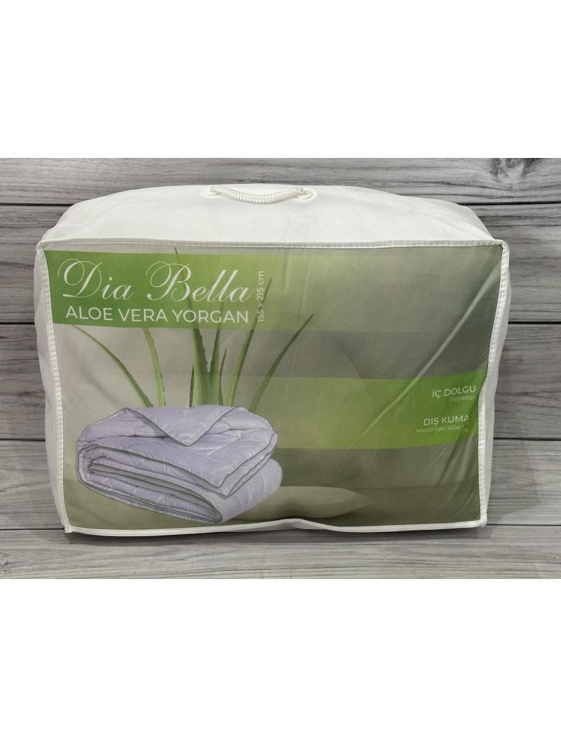 Dia bella Aloe vera 155х215см. Полуторна ковдра з Polyester наповнювачем.