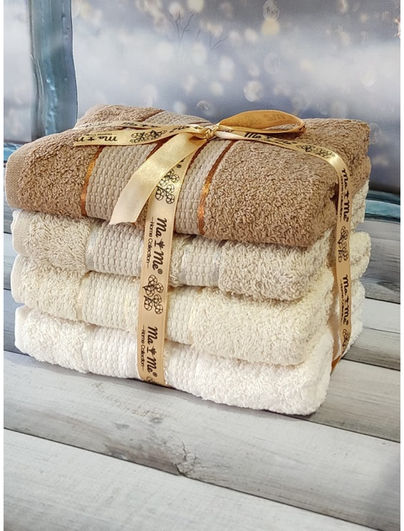 Dray bej 50х90см., 4 шт/уп. Бавовна.