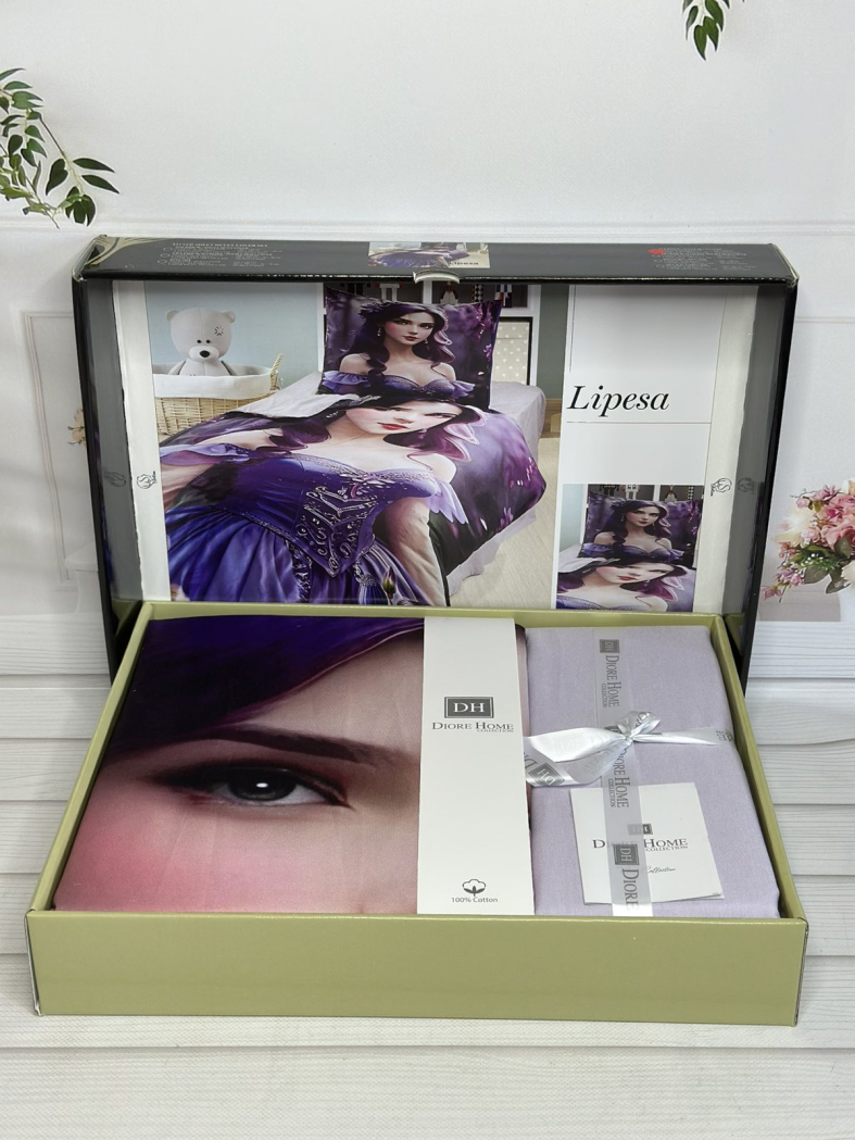 Lipesa дитяча полуторна постільна білизна. Ранфорс. Romeo home Туреччина.