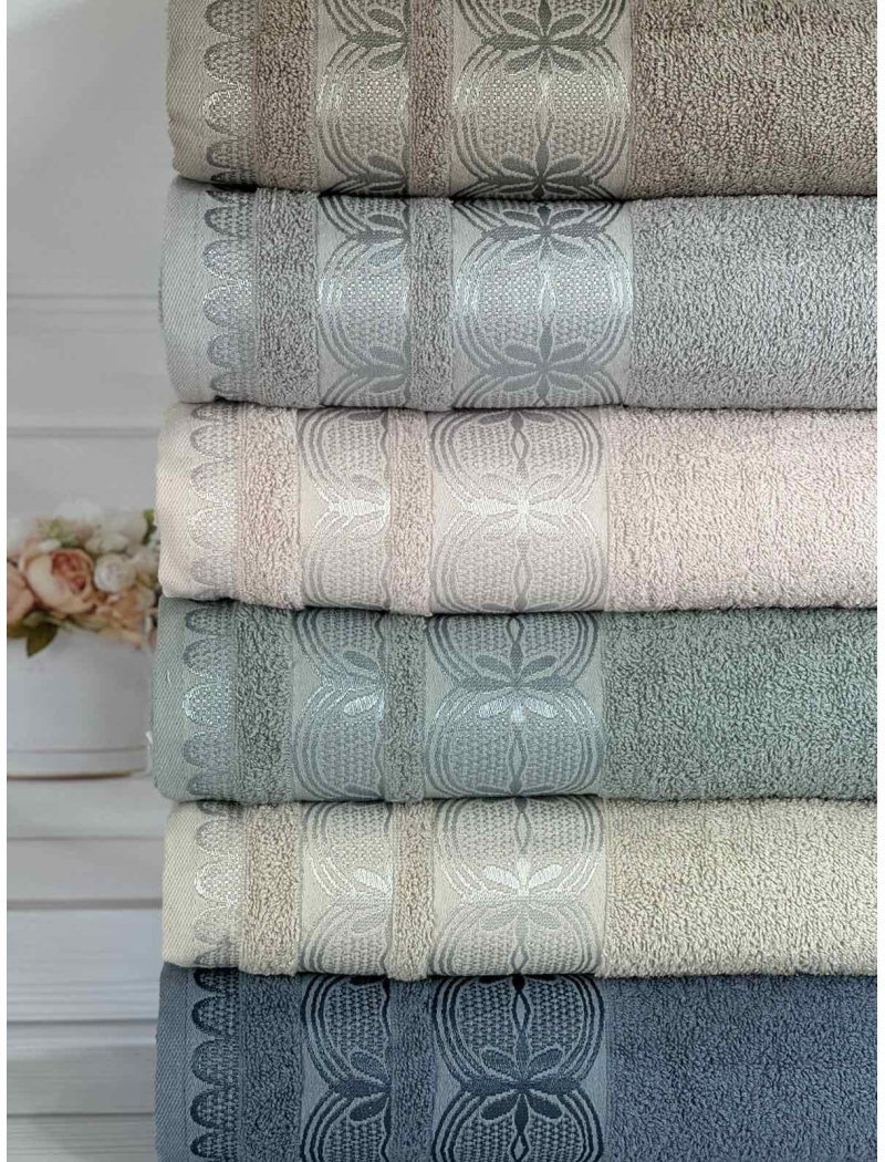 Petek papatya Durul махрові рушники 50х90см., 6 шт/уп. Туреччина