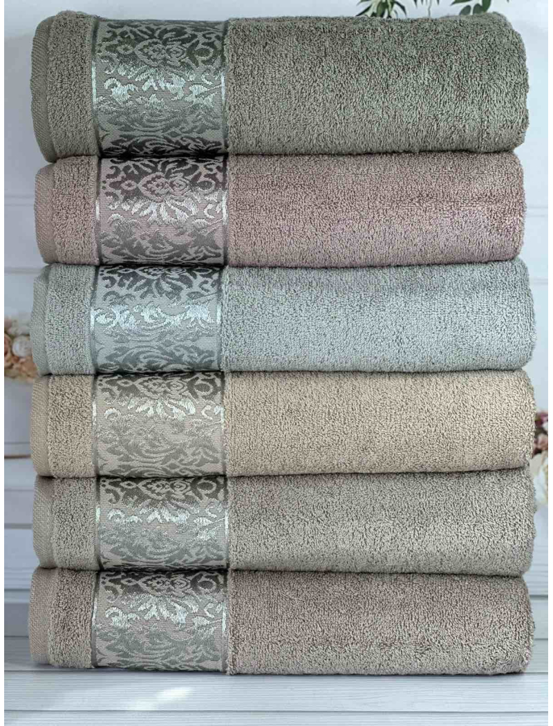 Arma Durul махрові рушники 50х90см., 6 шт/уп. Туреччина