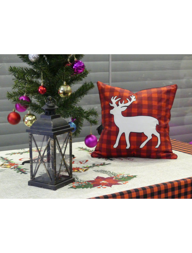 Новорічні наволочки 45х45см. Dijital принт. Туреччина.