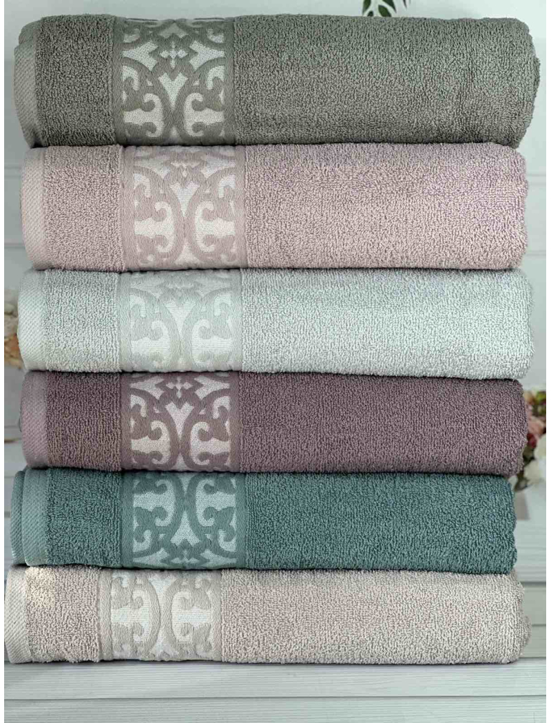 Rodin Durul махрові рушники 50х90см., 6 шт/уп. Туреччина