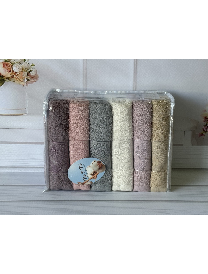 Mame listik 6в1 Махрові рушники 30х50см. Бавовна. Туреччина.