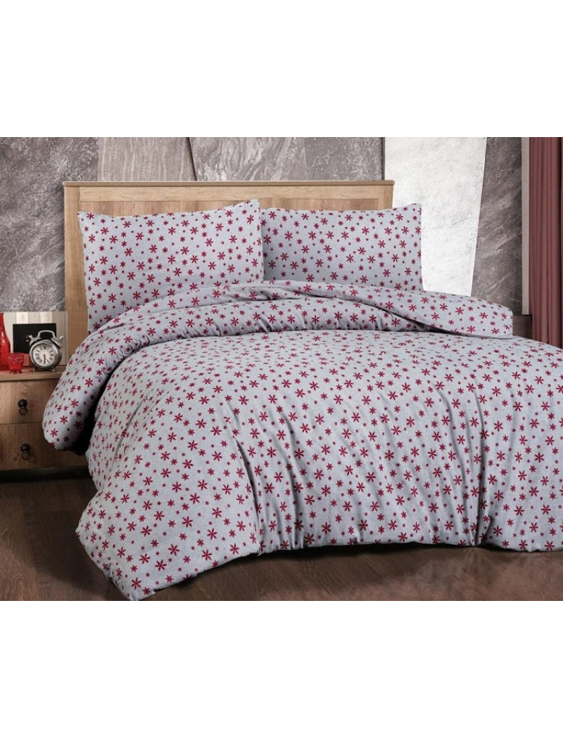 41847 фланелева постіль, євро розмір. Cotton collection Туреччина