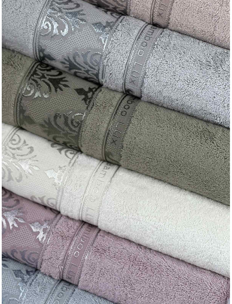 022 Durul Bambuk рушники 70х140см., 6 шт/уп. Туреччина