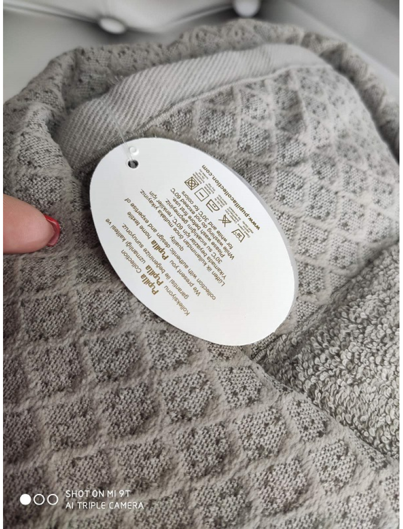 Mila Mint Pupilla Махровий чоловічий халат з рушником 50х90см.