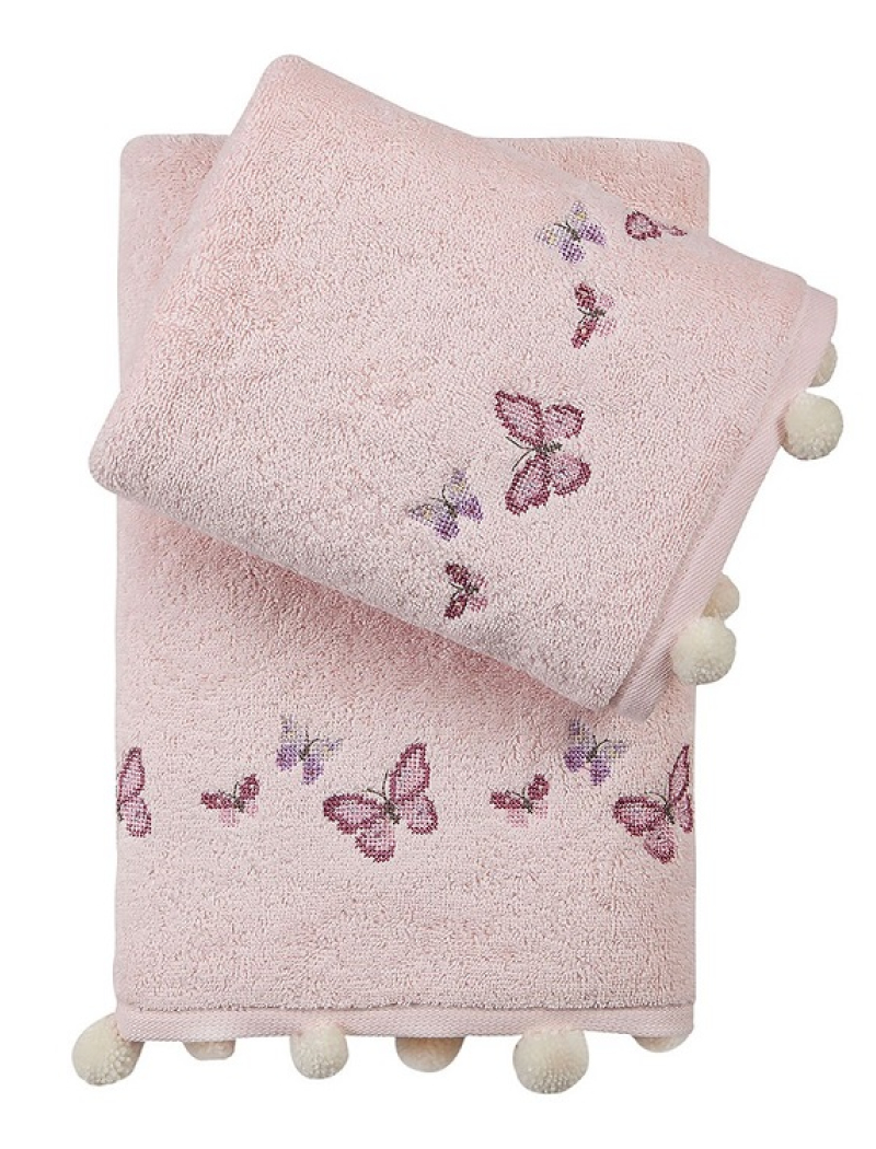 Pupilla 2в1 Sila Butterfly pudra набір рушників. Пеньє.Туреччина