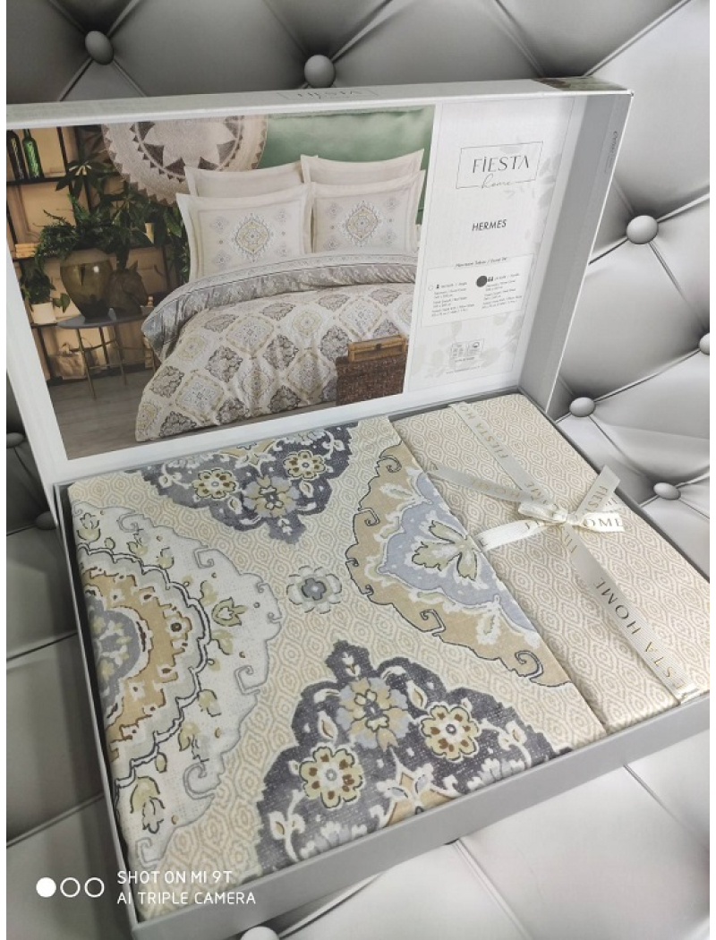 Hermes постільна білизна. Ранфорс. Євро розмір. Fiesta Туреччина.